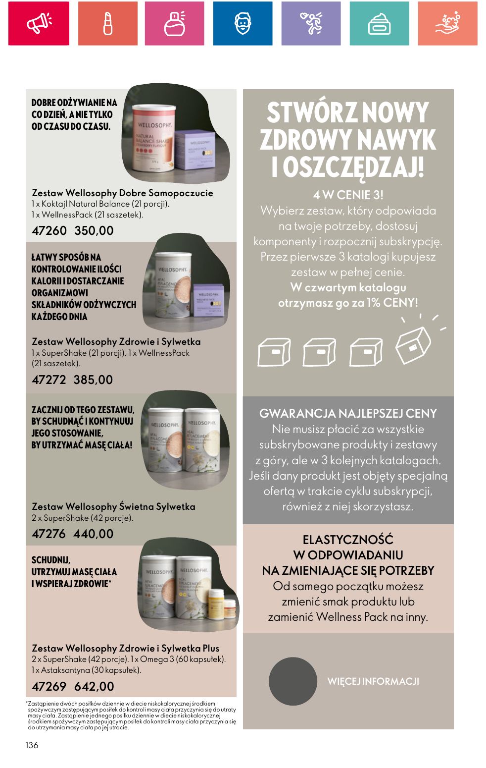 gazetka promocyjna ORIFLAME  - Strona 136