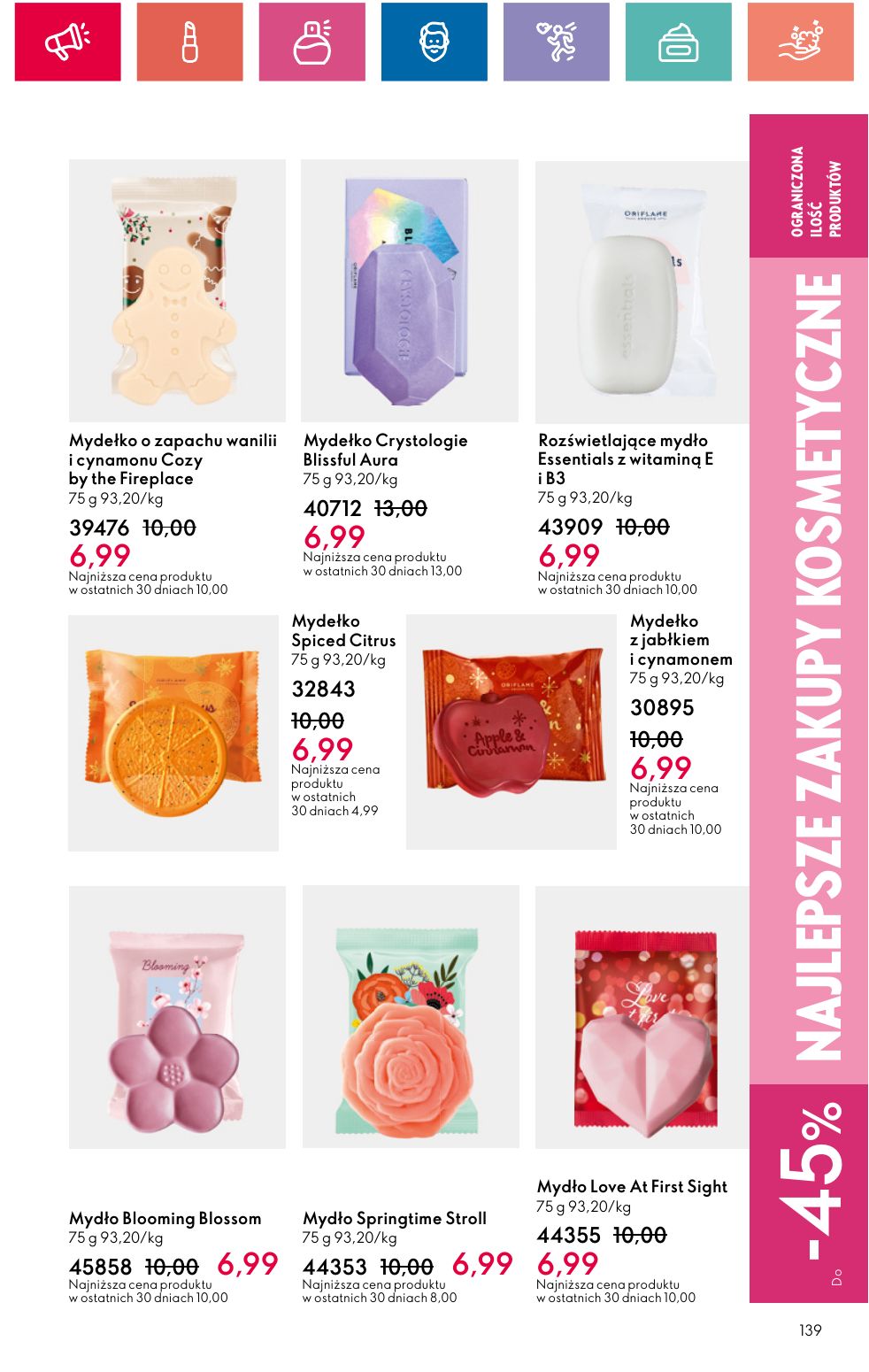 gazetka promocyjna ORIFLAME  - Strona 139