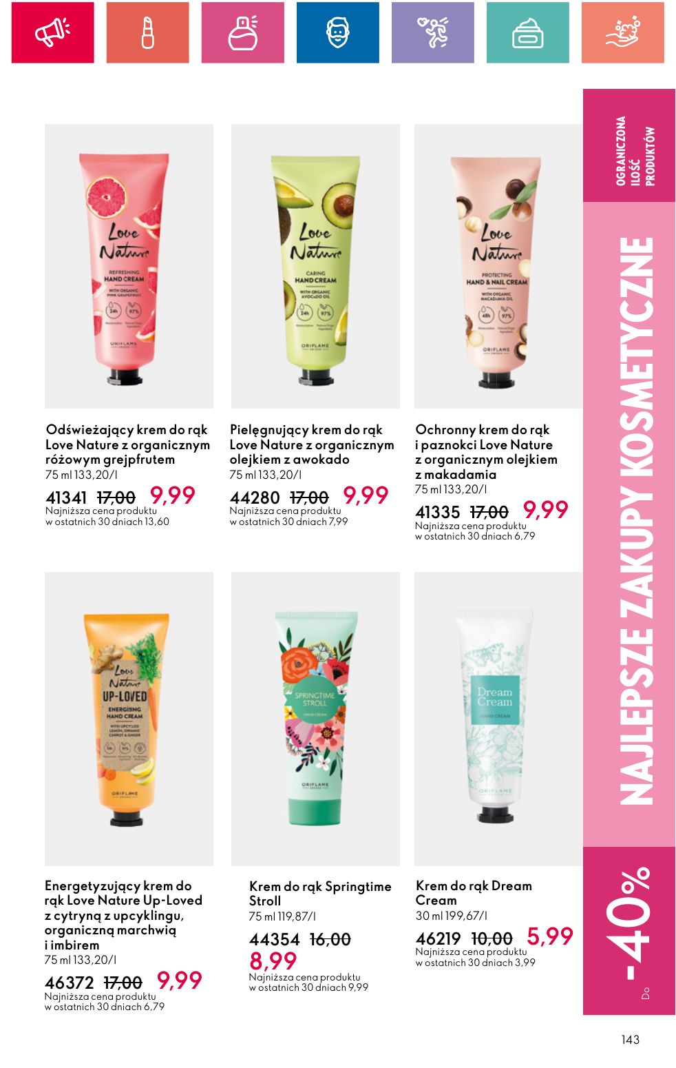 gazetka promocyjna ORIFLAME  - Strona 143