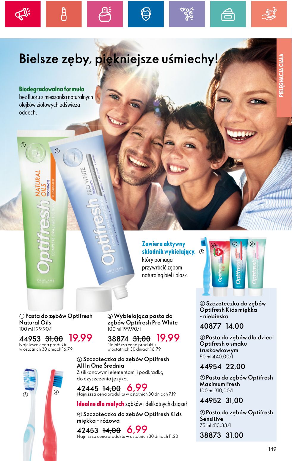 gazetka promocyjna ORIFLAME  - Strona 149