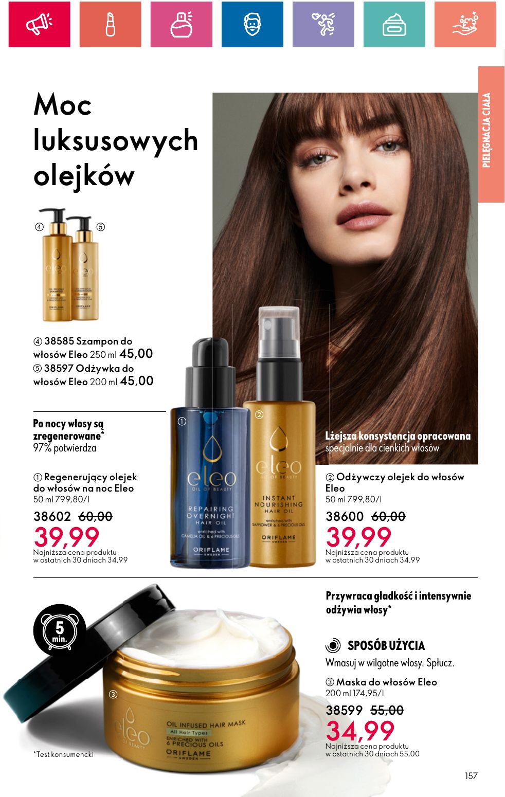 gazetka promocyjna ORIFLAME  - Strona 157