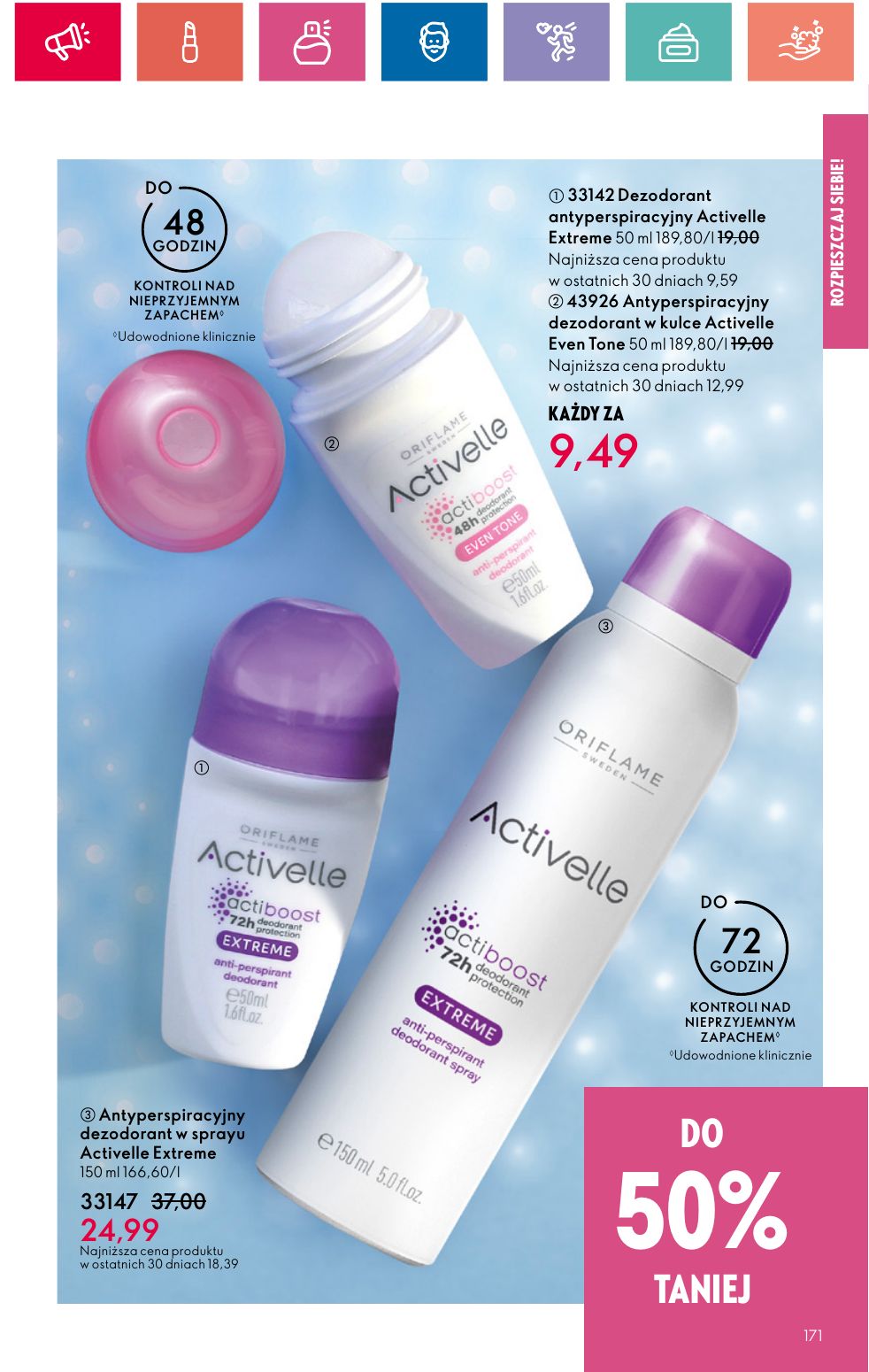 gazetka promocyjna ORIFLAME  - Strona 171