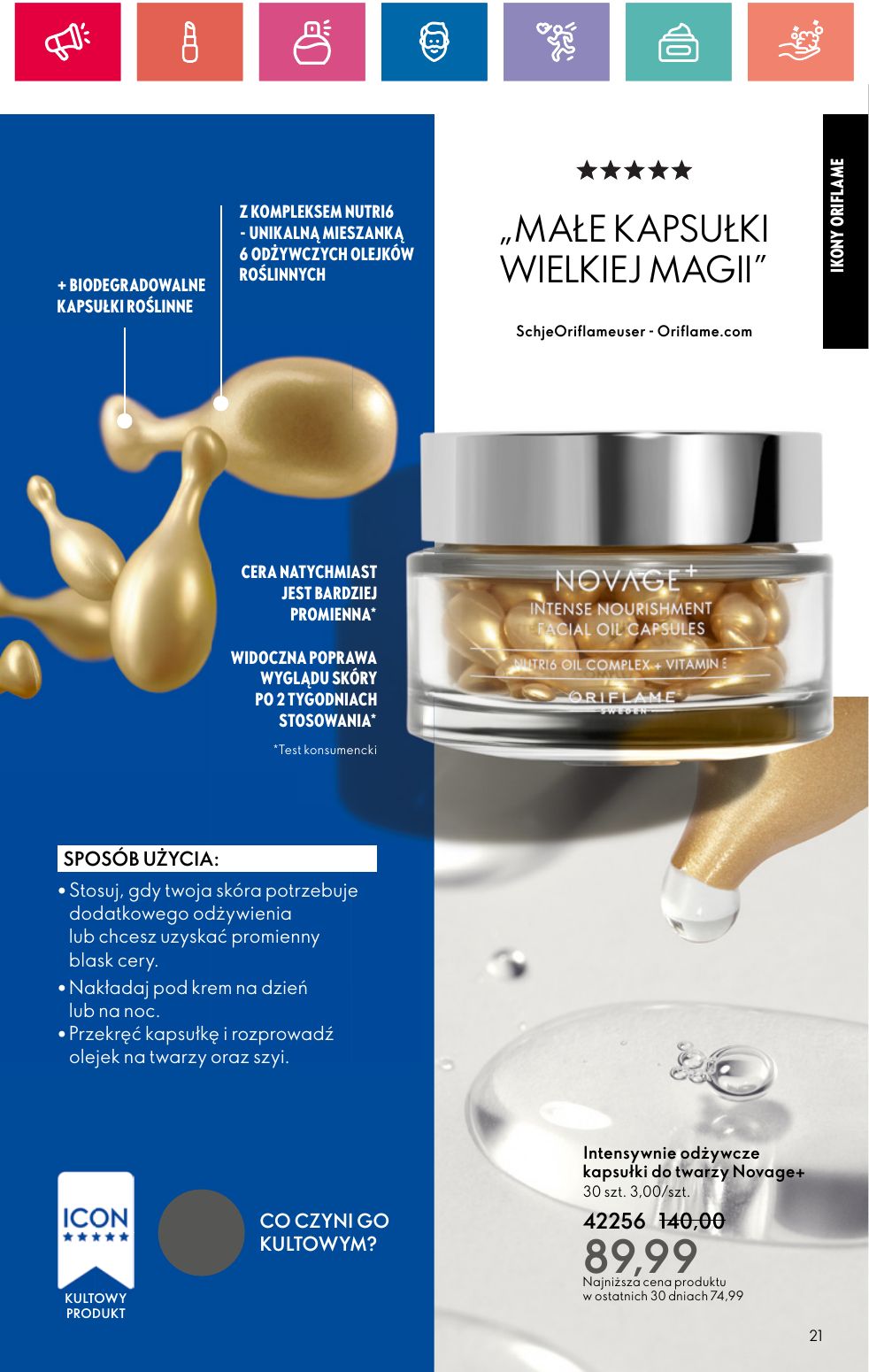 gazetka promocyjna ORIFLAME  - Strona 21