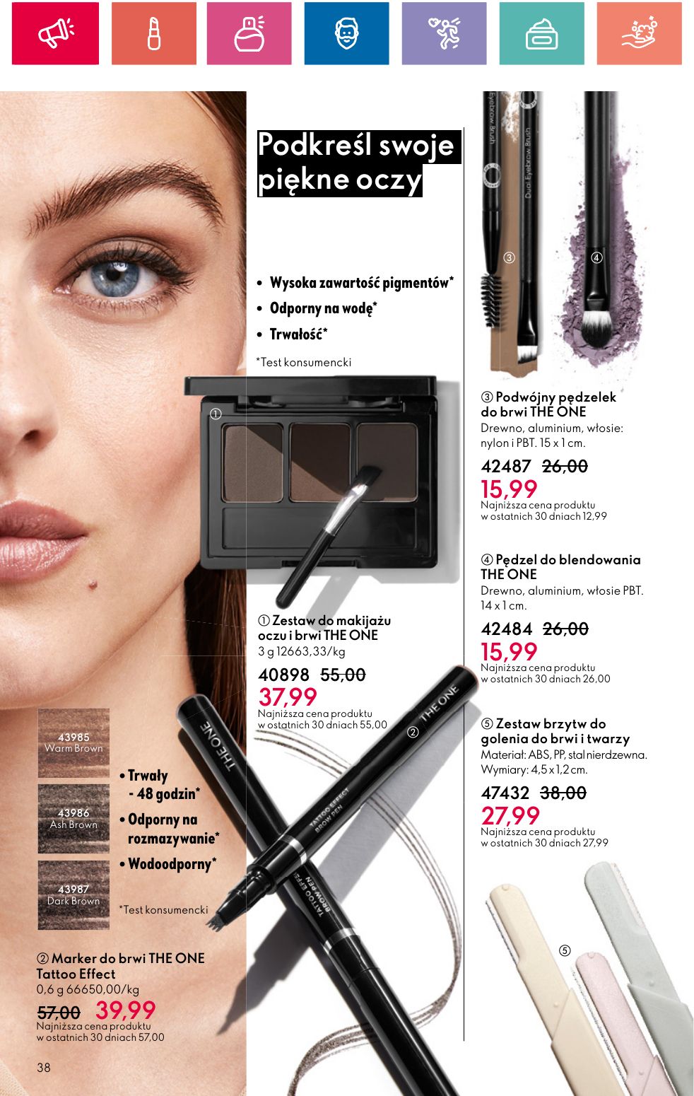 gazetka promocyjna ORIFLAME  - Strona 38