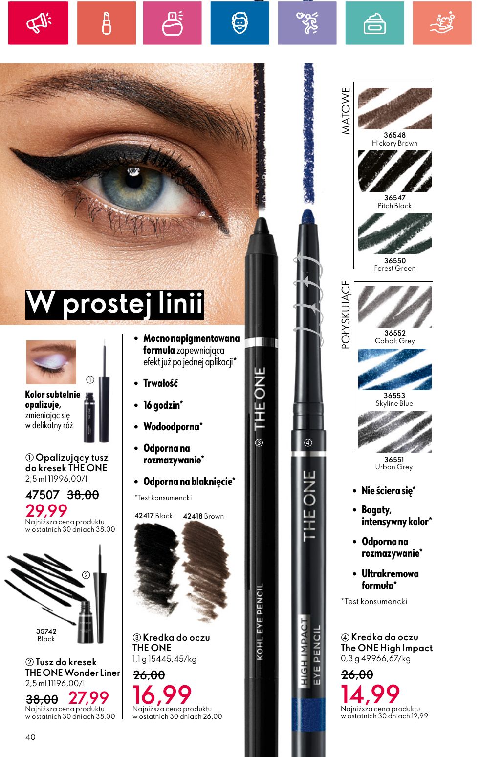 gazetka promocyjna ORIFLAME  - Strona 40