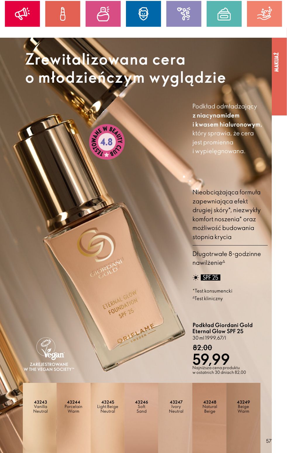 gazetka promocyjna ORIFLAME  - Strona 57