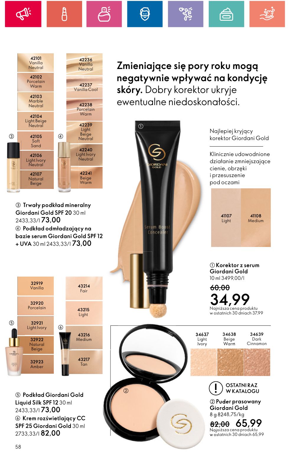 gazetka promocyjna ORIFLAME  - Strona 58