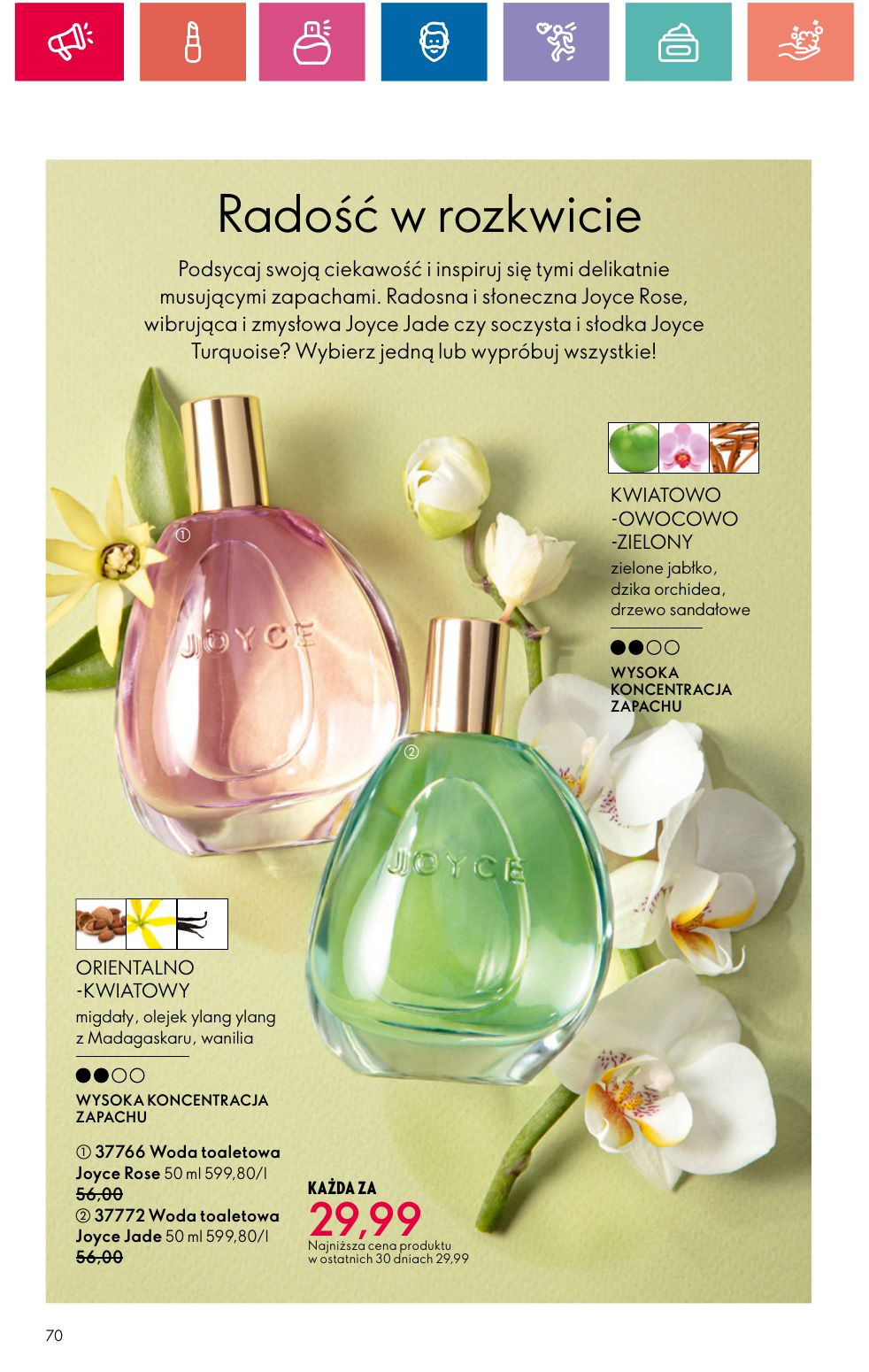 gazetka promocyjna ORIFLAME  - Strona 70