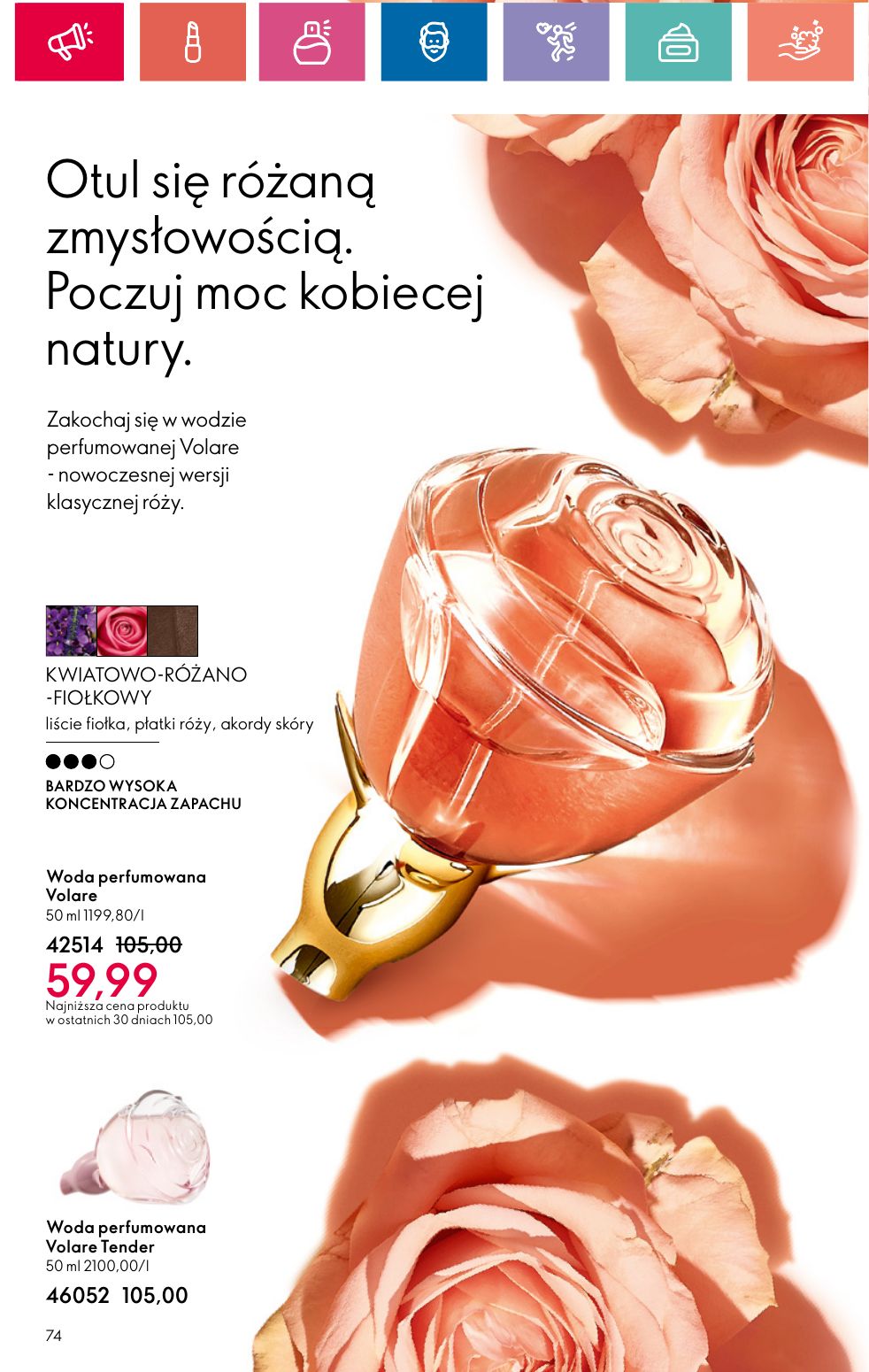 gazetka promocyjna ORIFLAME  - Strona 74