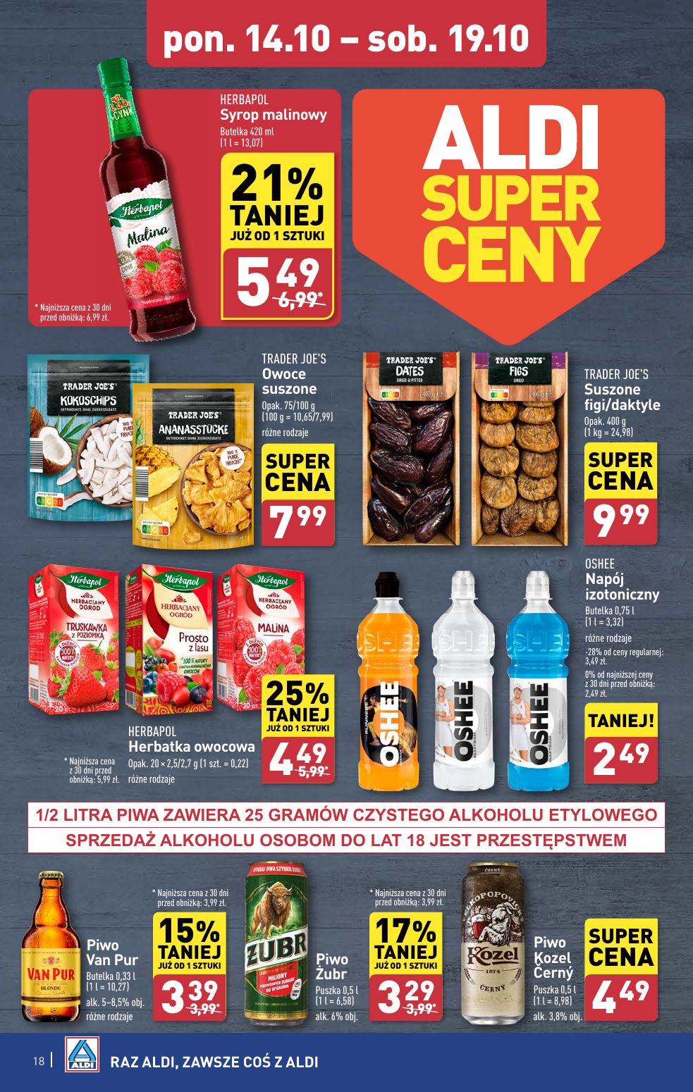 gazetka promocyjna ALDI Raz ALDI, zawsze coś z ALDI - Strona 18