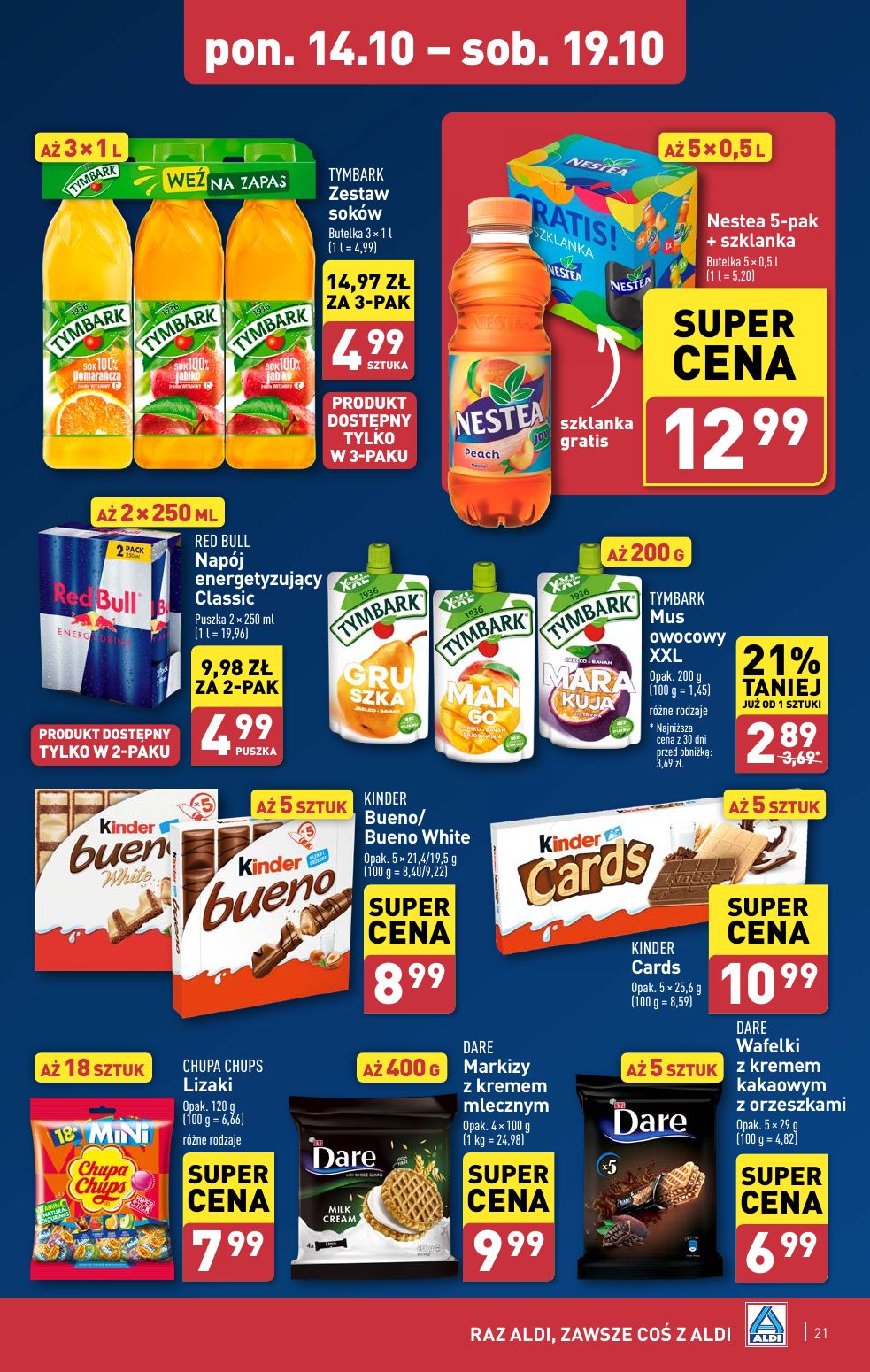 gazetka promocyjna ALDI Raz ALDI, zawsze coś z ALDI - Strona 21