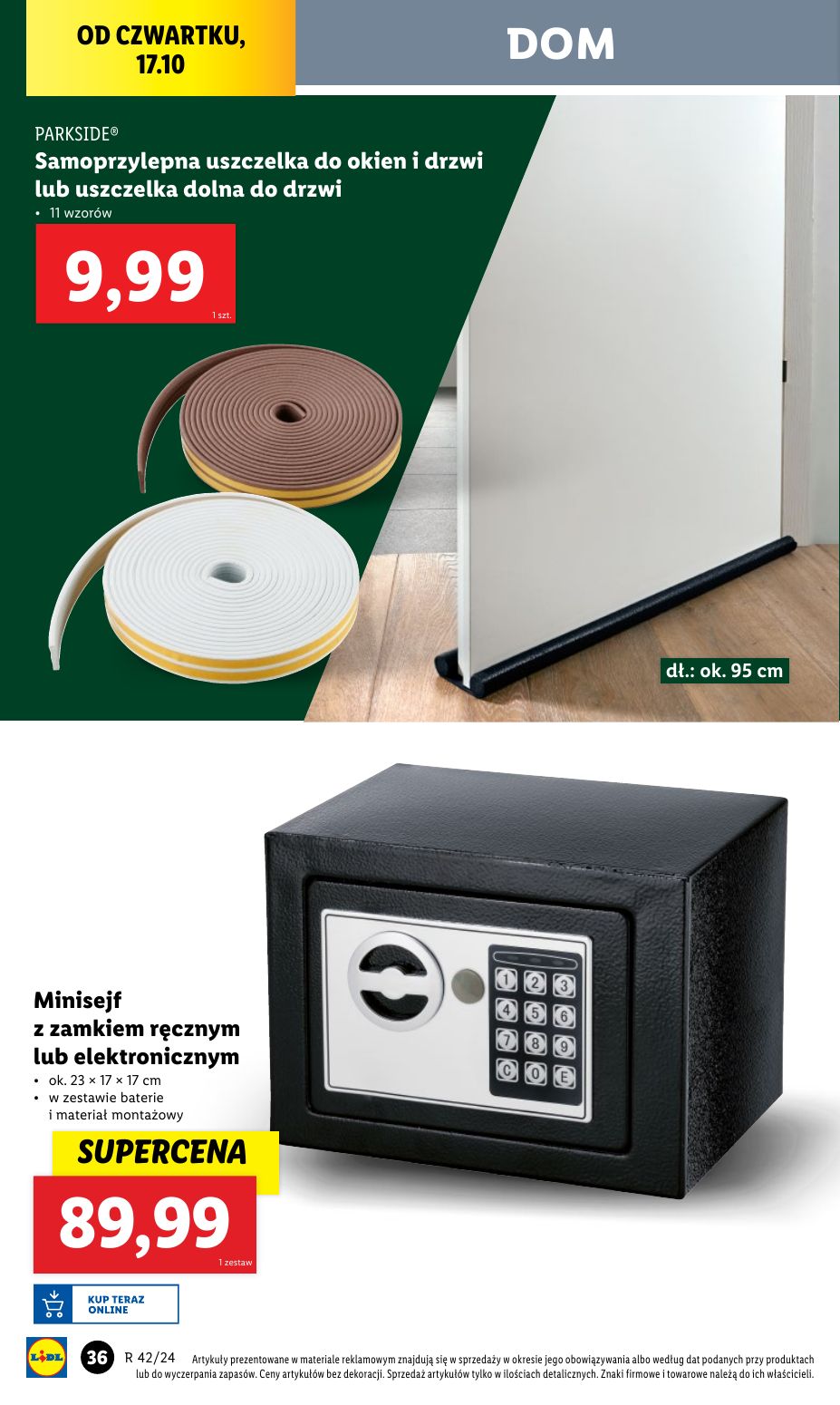 gazetka promocyjna LIDL Katalog okazji - od poniedziałku - Strona 38