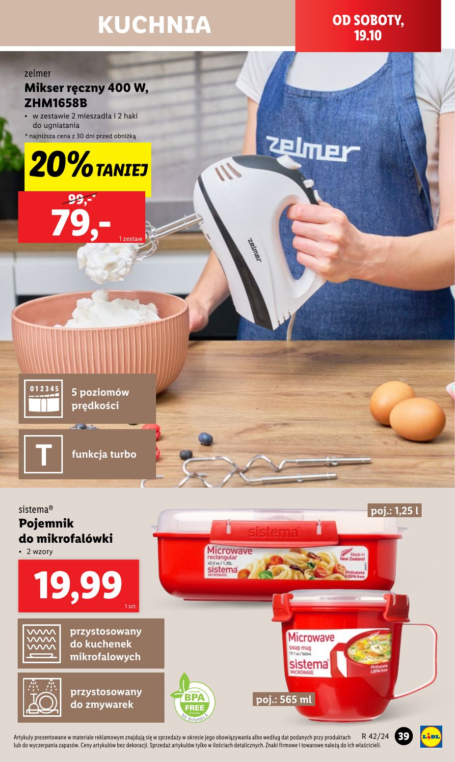 gazetka promocyjna LIDL Katalog okazji - od poniedziałku - Strona 43