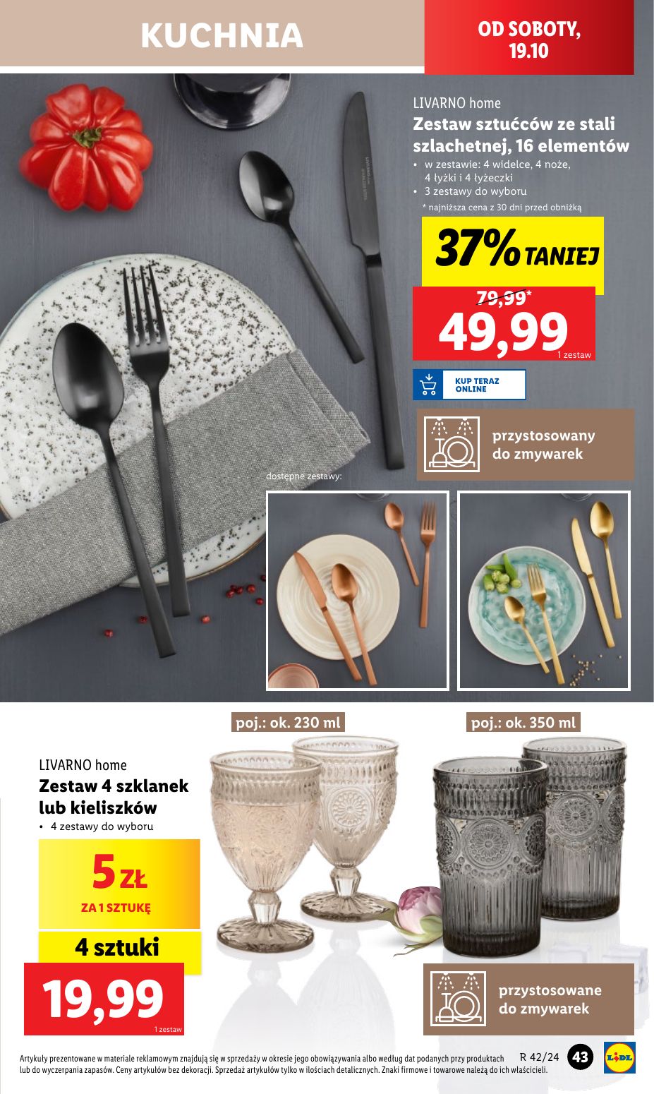 gazetka promocyjna LIDL Katalog okazji - od poniedziałku - Strona 47