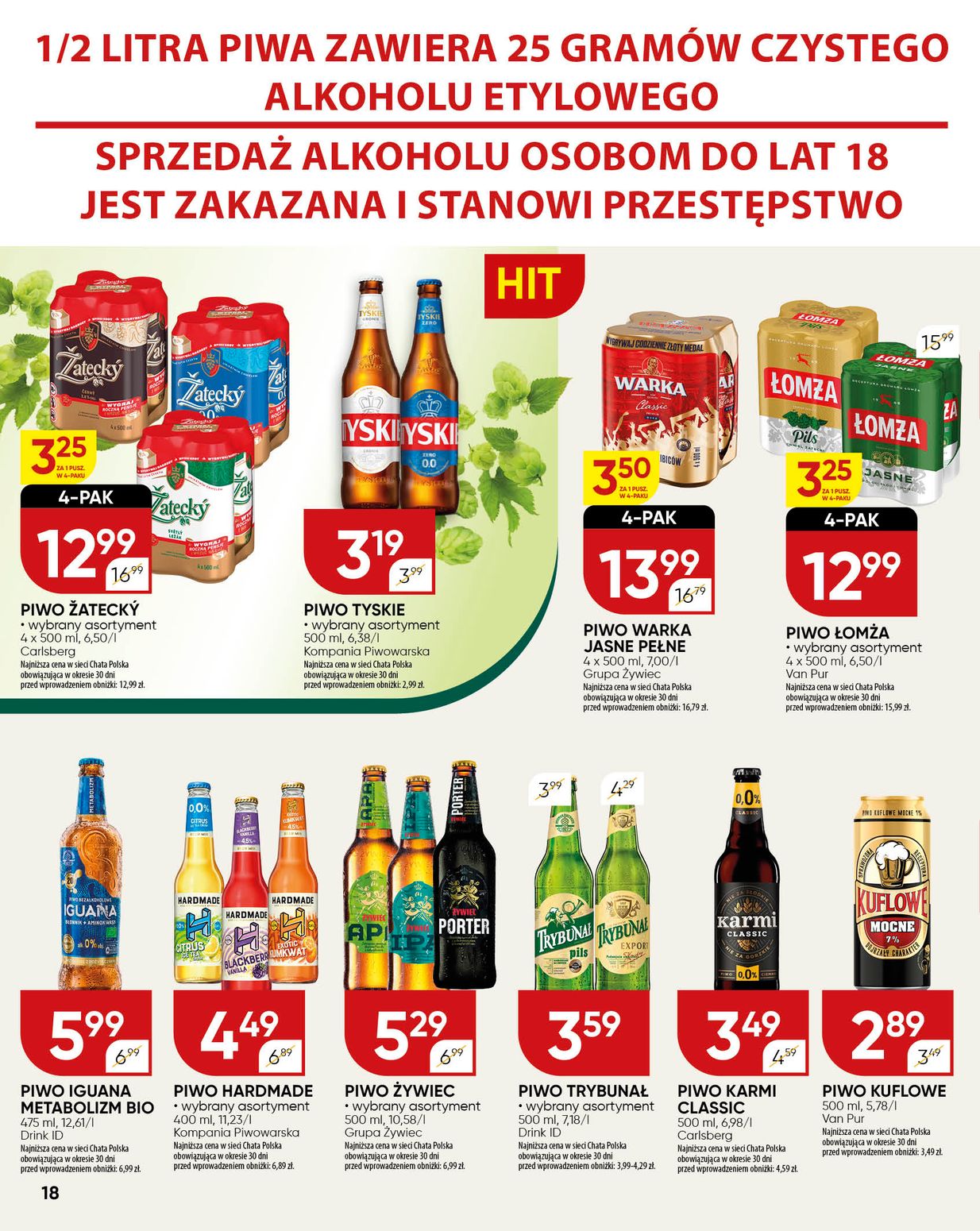 gazetka promocyjna Chata Polska  - Strona 18