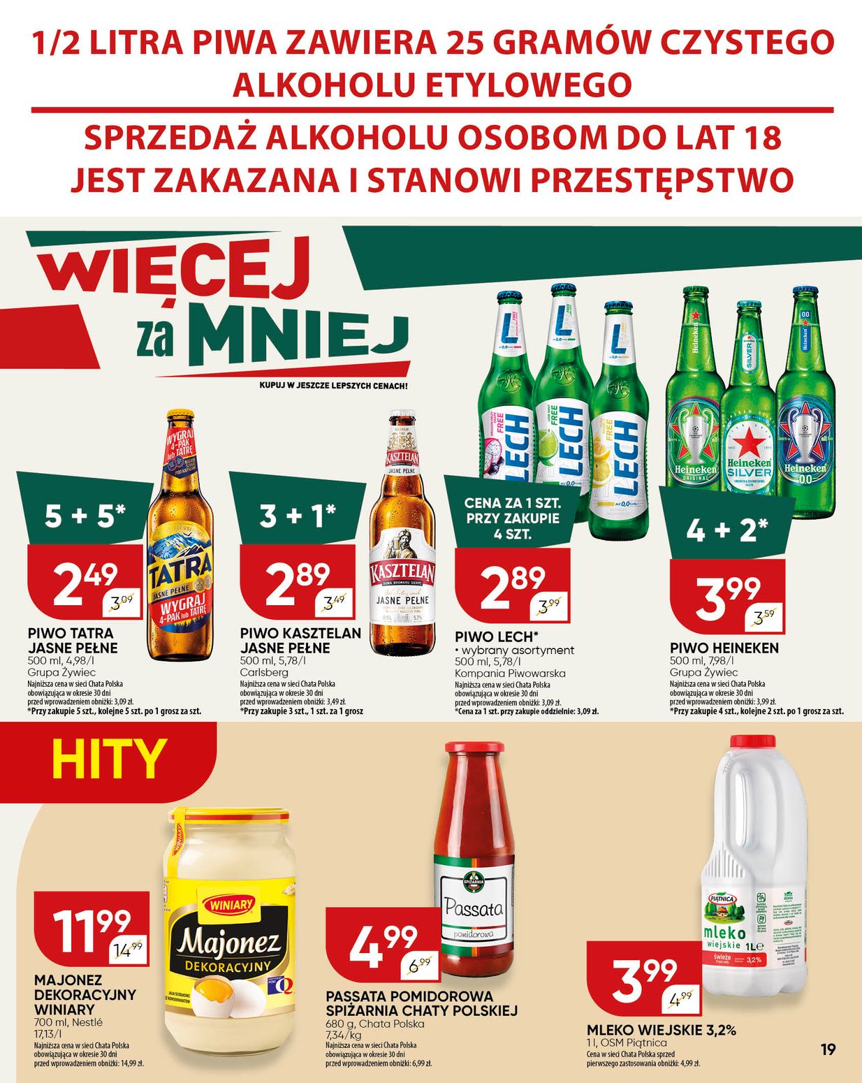 gazetka promocyjna Chata Polska  - Strona 19