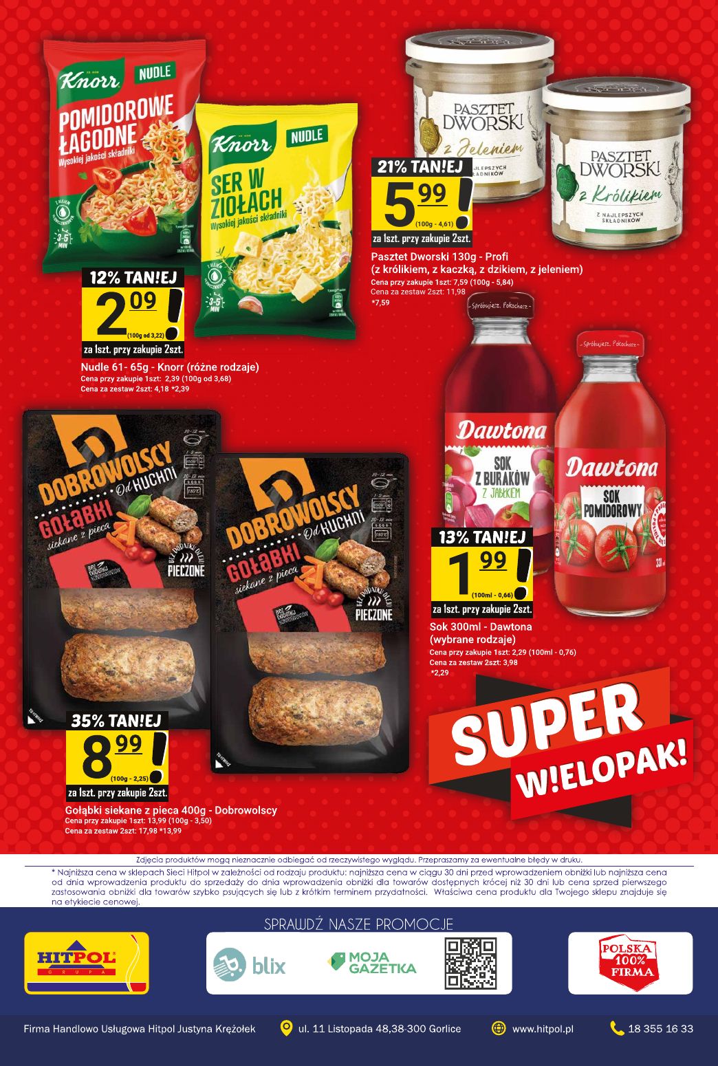 gazetka promocyjna Hitpol Super Wielopaki - gazetka promocyjna! - Strona 8