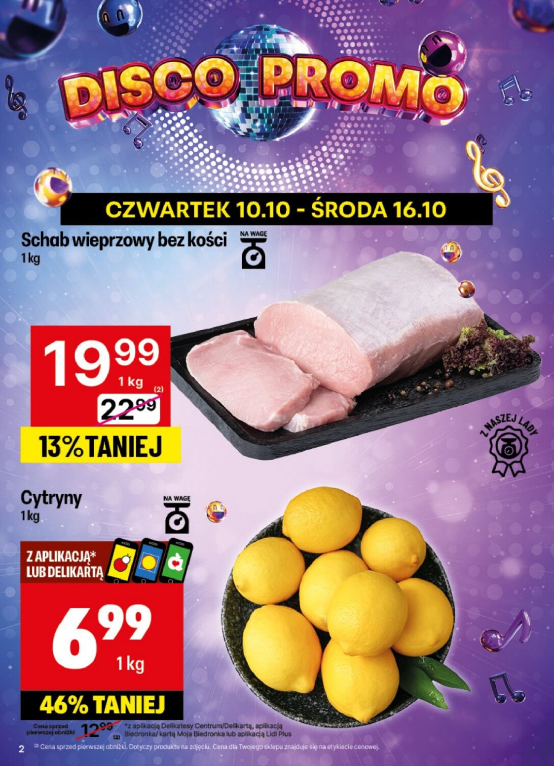 gazetka promocyjna Delikatesy Centrum Od poniedziałku - Strona 2