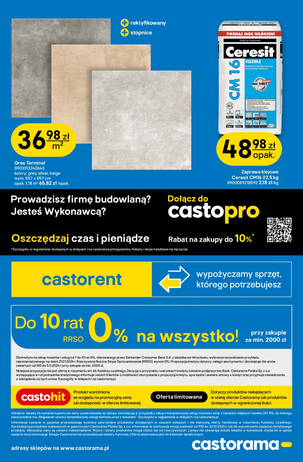 gazetka promocyjna castorama Drzwi i podłogi - Strona 16