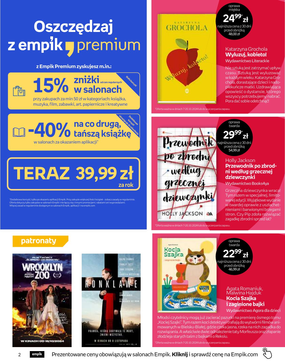 gazetka promocyjna Empik Tom kultury - Strona 2