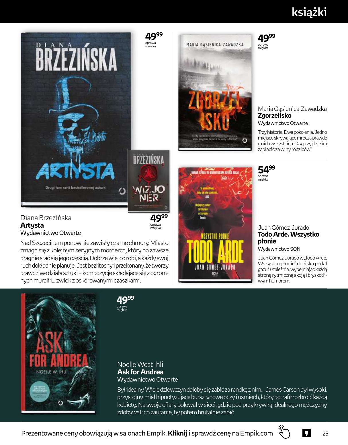 gazetka promocyjna Empik Tom kultury - Strona 25