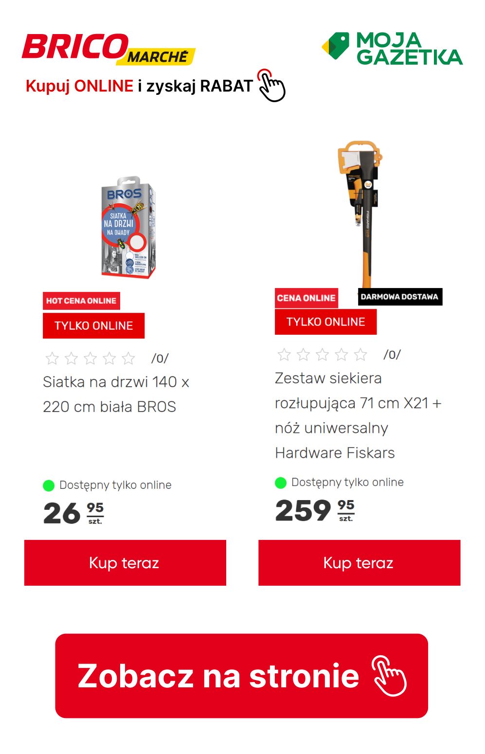 gazetka promocyjna BRICOMARCHE Im więcej kupujesz, tym więcej zyskujesz! 25zł za wydane 399zł i 90zł za 799zł. - Strona 22