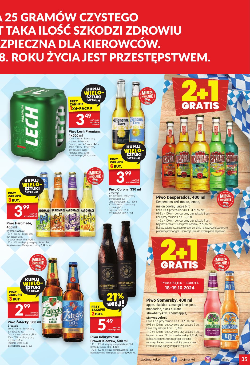 gazetka promocyjna Twój Market  - Strona 35