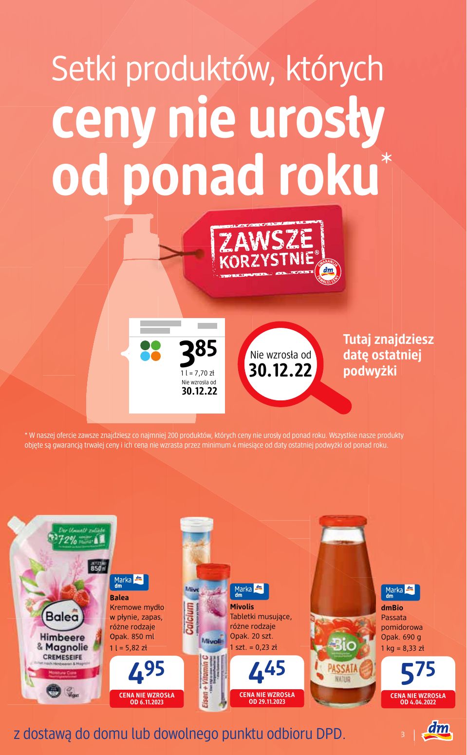 gazetka promocyjna Drogeria dm Kupuj sprytniej niż w promocji - Strona 3