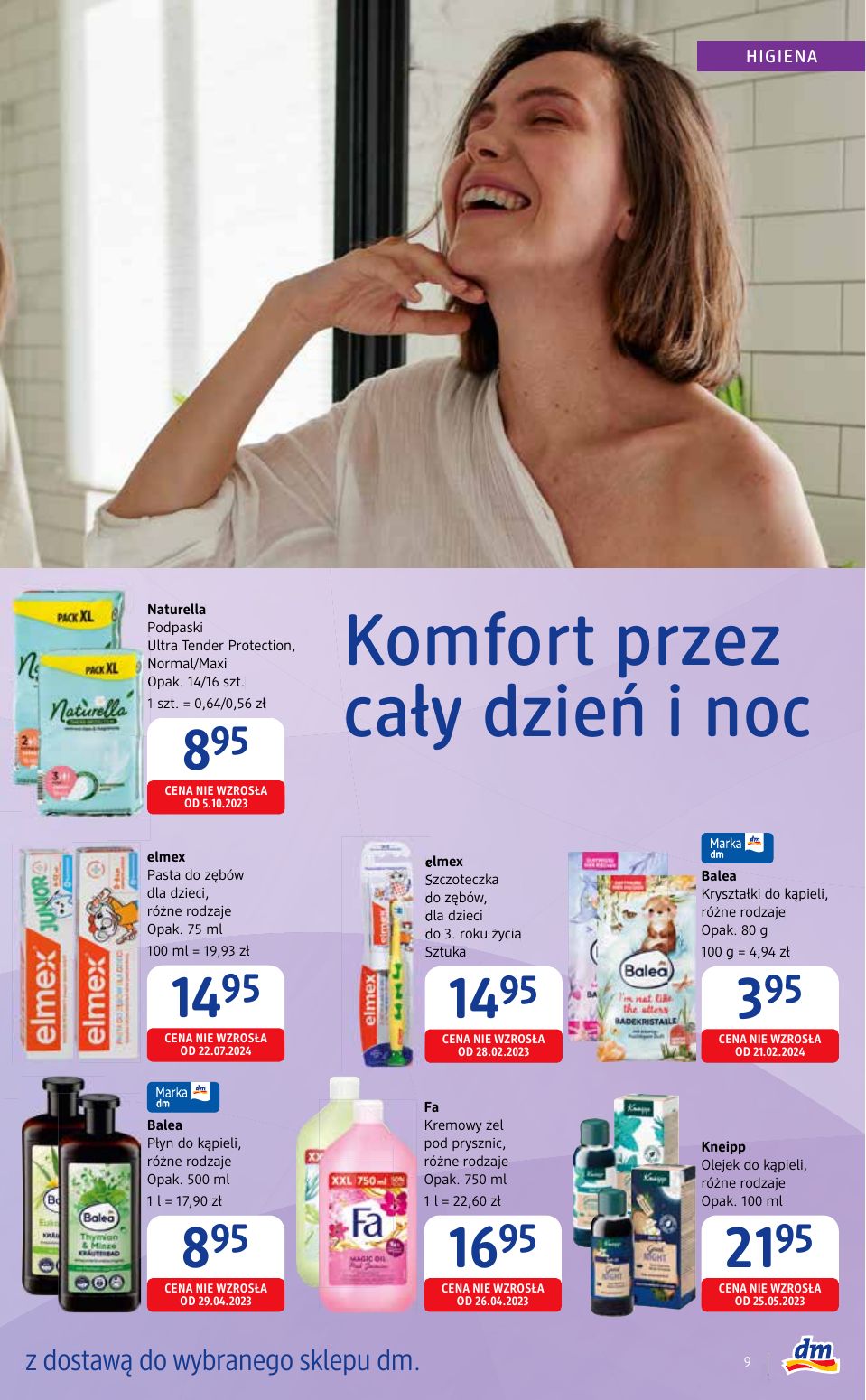 gazetka promocyjna Drogeria dm Kupuj sprytniej niż w promocji - Strona 9