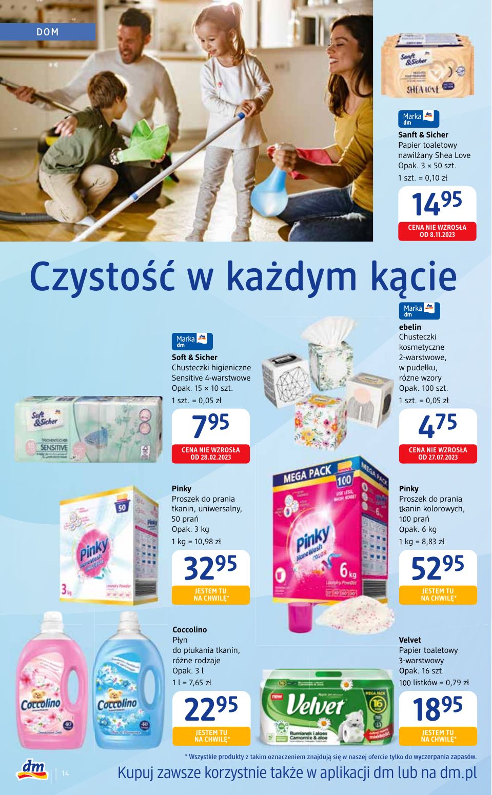 gazetka promocyjna Drogeria dm Kupuj sprytniej niż w promocji - Strona 14