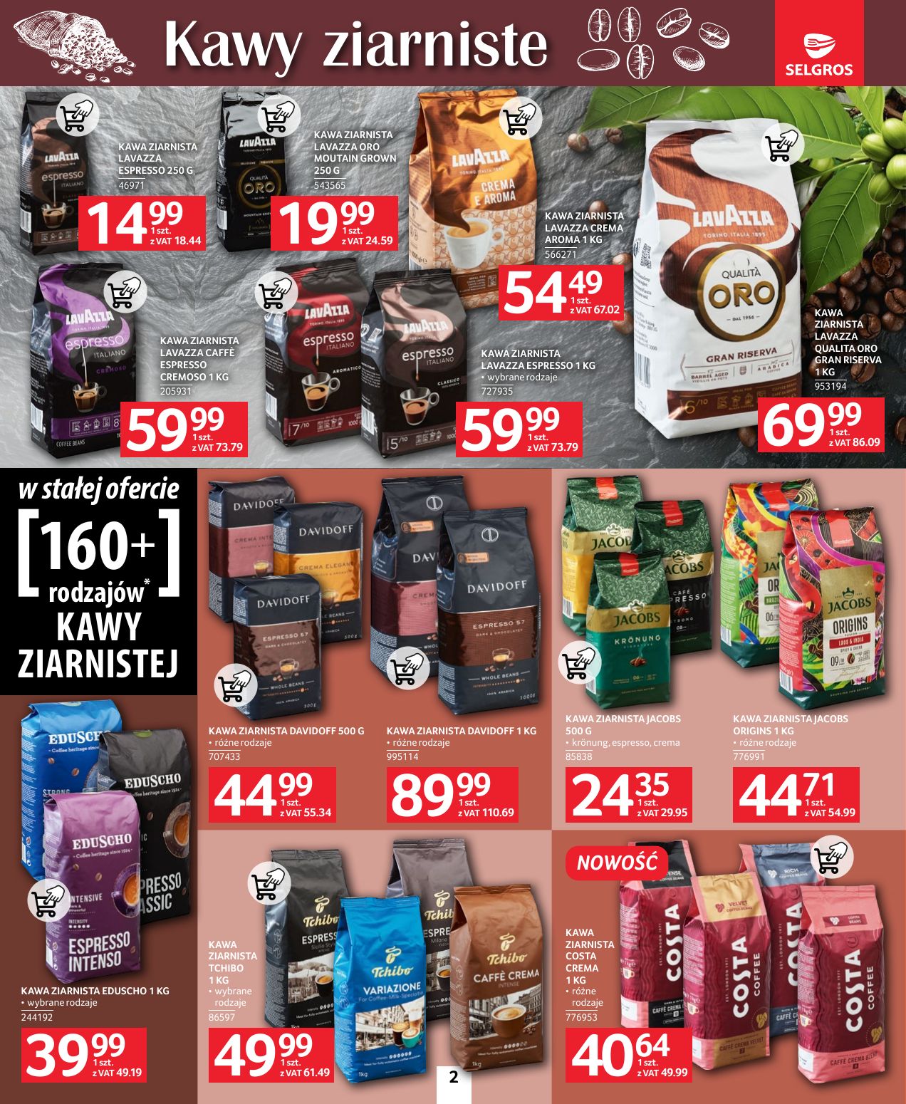 gazetka promocyjna SELGROS Katalog Kawa i Herbata - Strona 2