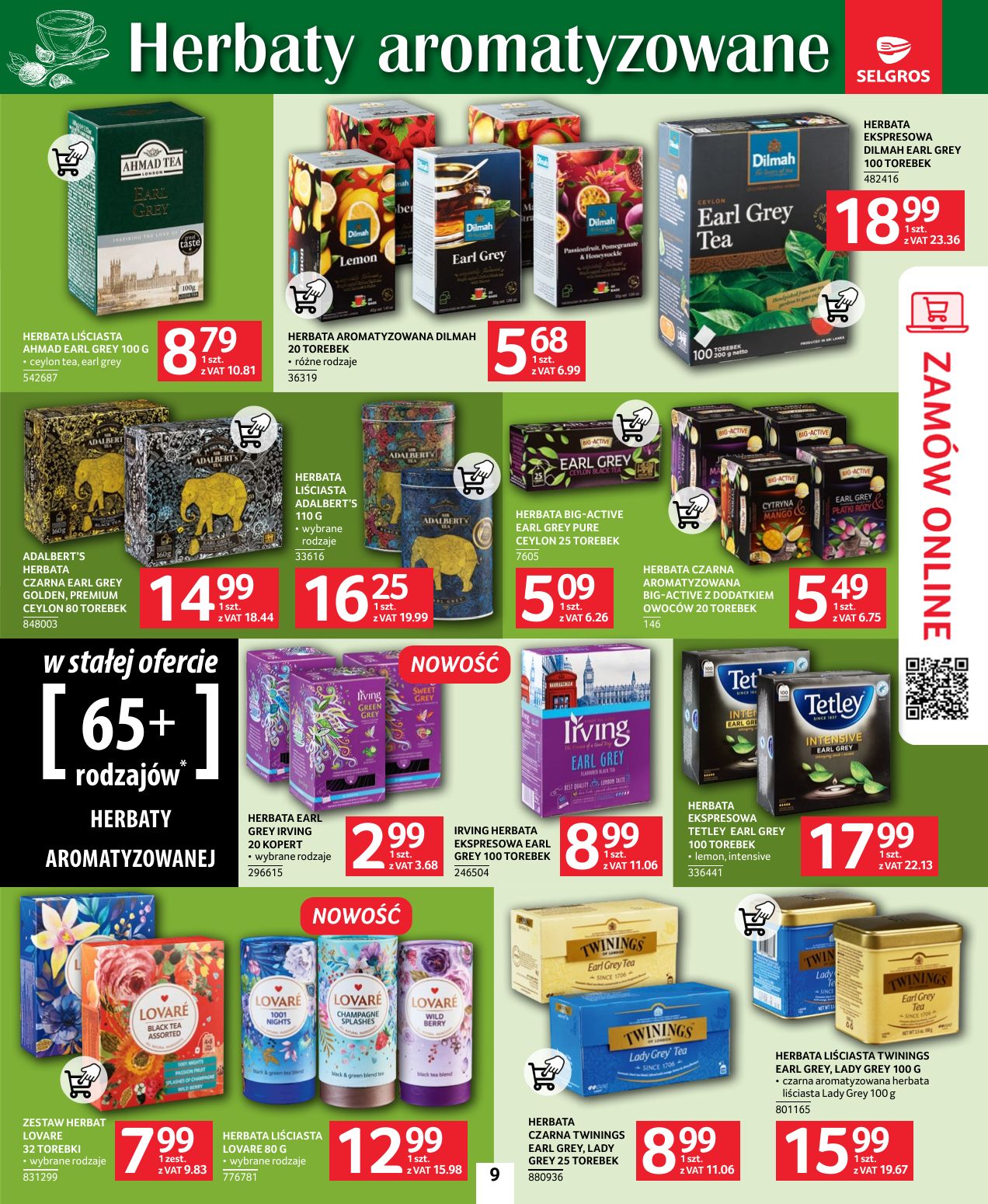 gazetka promocyjna SELGROS Katalog Kawa i Herbata - Strona 9