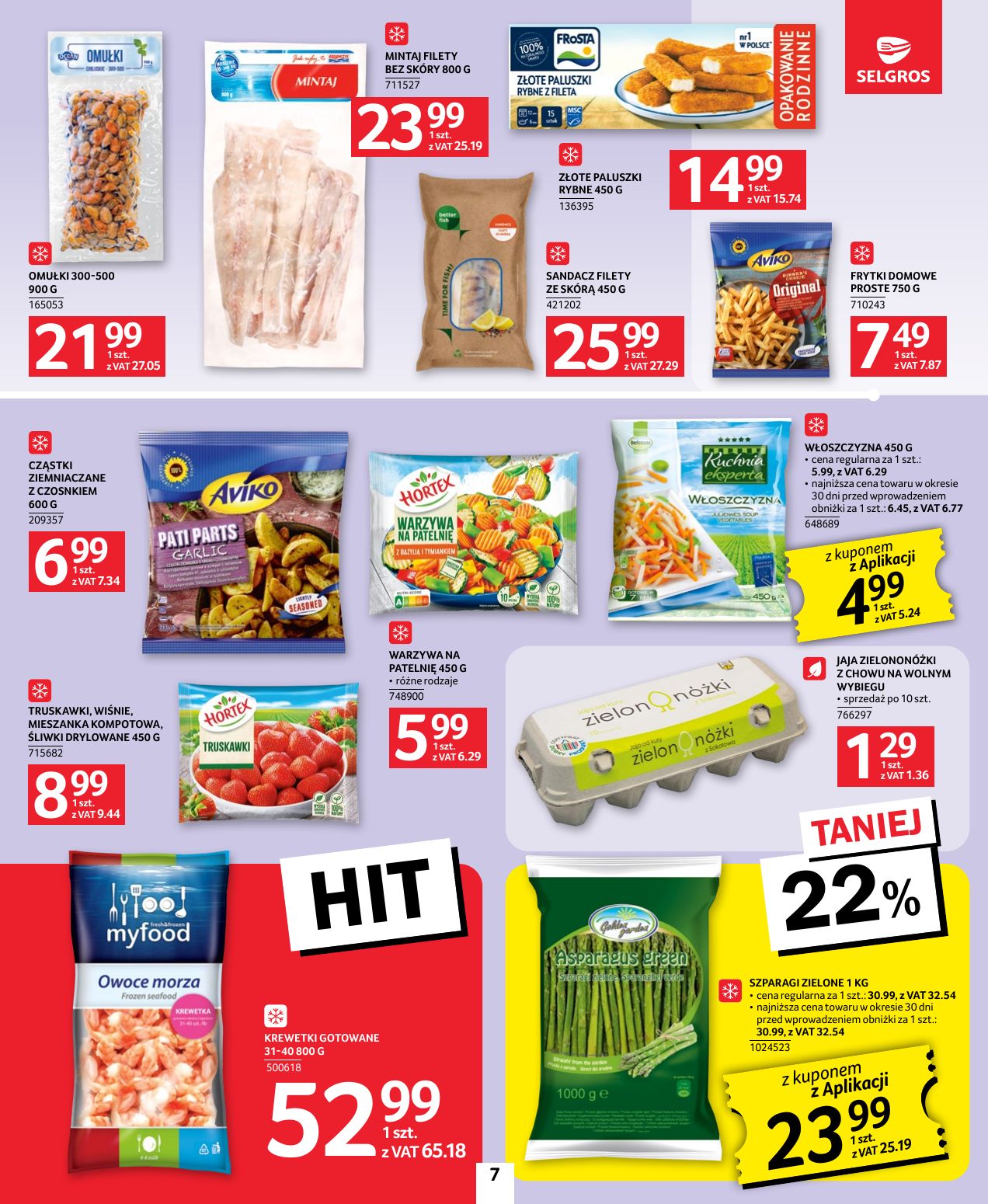 gazetka promocyjna SELGROS Oferta Spożywcza - Strona 7