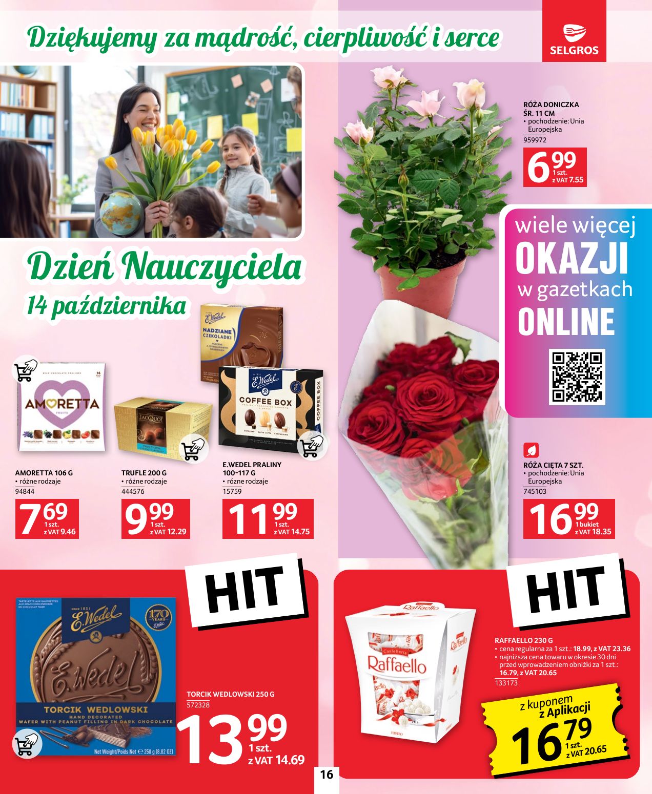 gazetka promocyjna SELGROS Oferta Spożywcza - Strona 16