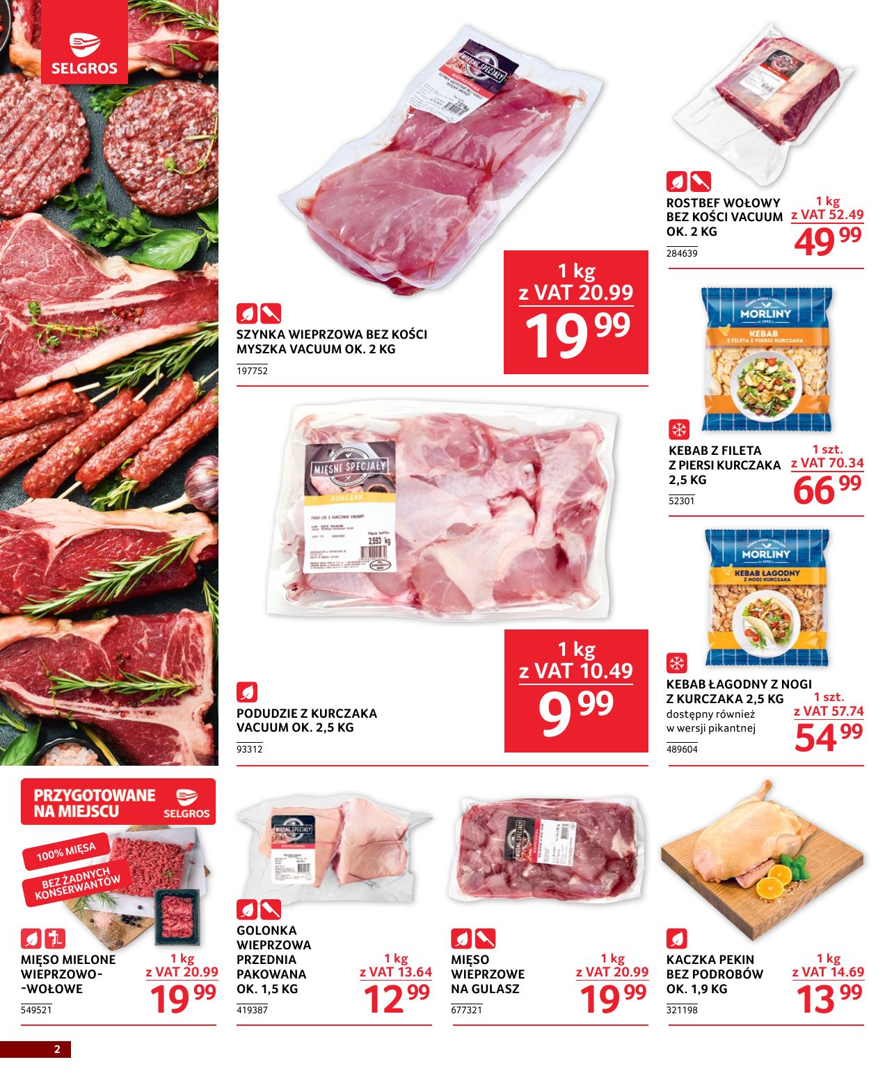 gazetka promocyjna SELGROS Oferta dla gastronomii - Strona 2