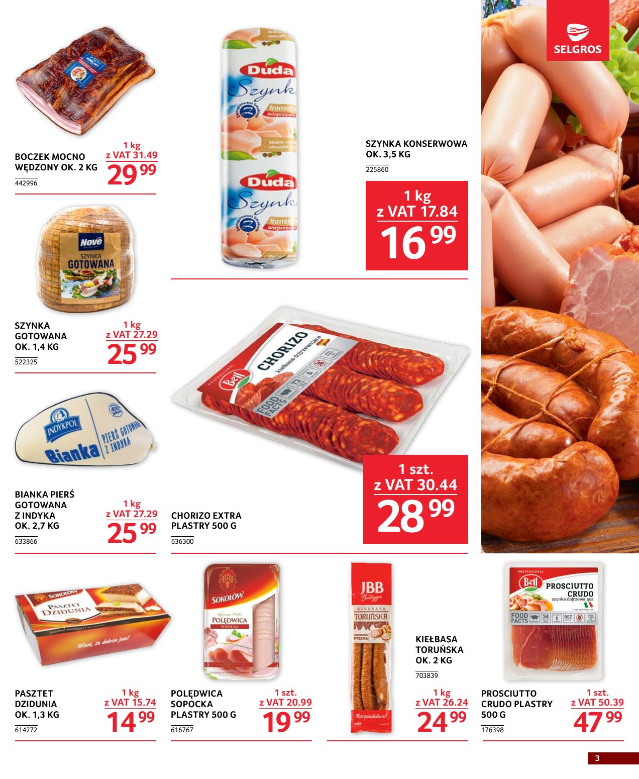 gazetka promocyjna SELGROS Oferta dla gastronomii - Strona 3