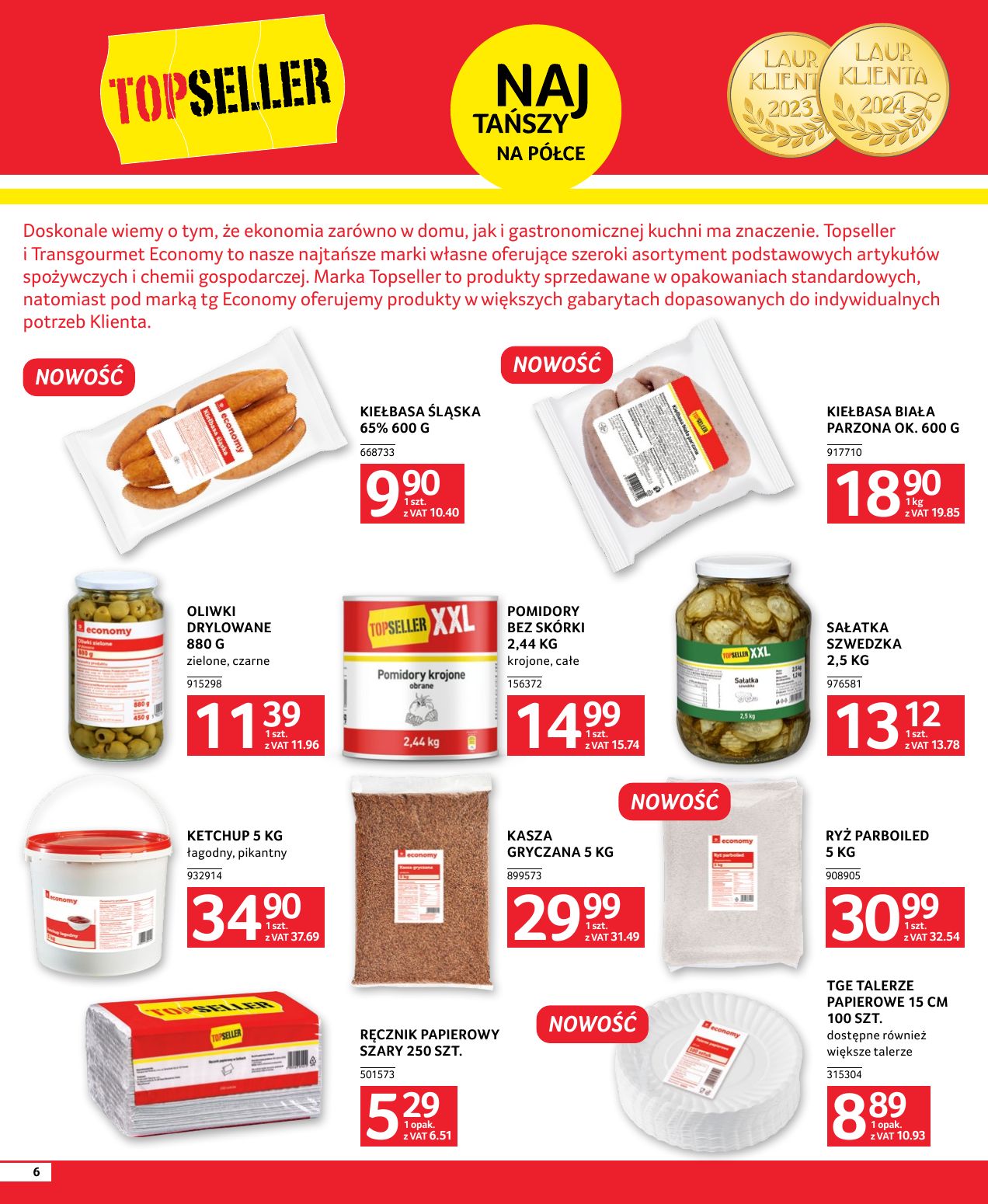 gazetka promocyjna SELGROS Oferta dla gastronomii - Strona 6