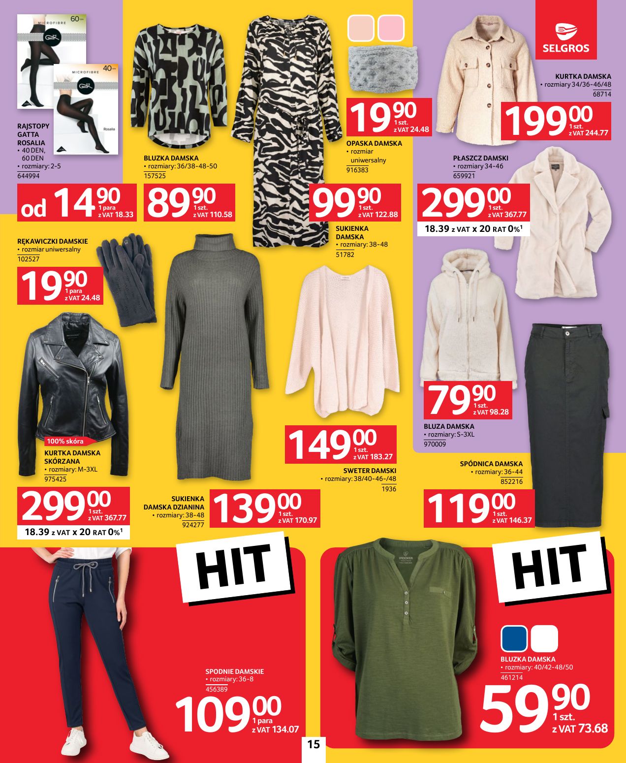 gazetka promocyjna SELGROS Oferta Przemysłowa - Strona 15