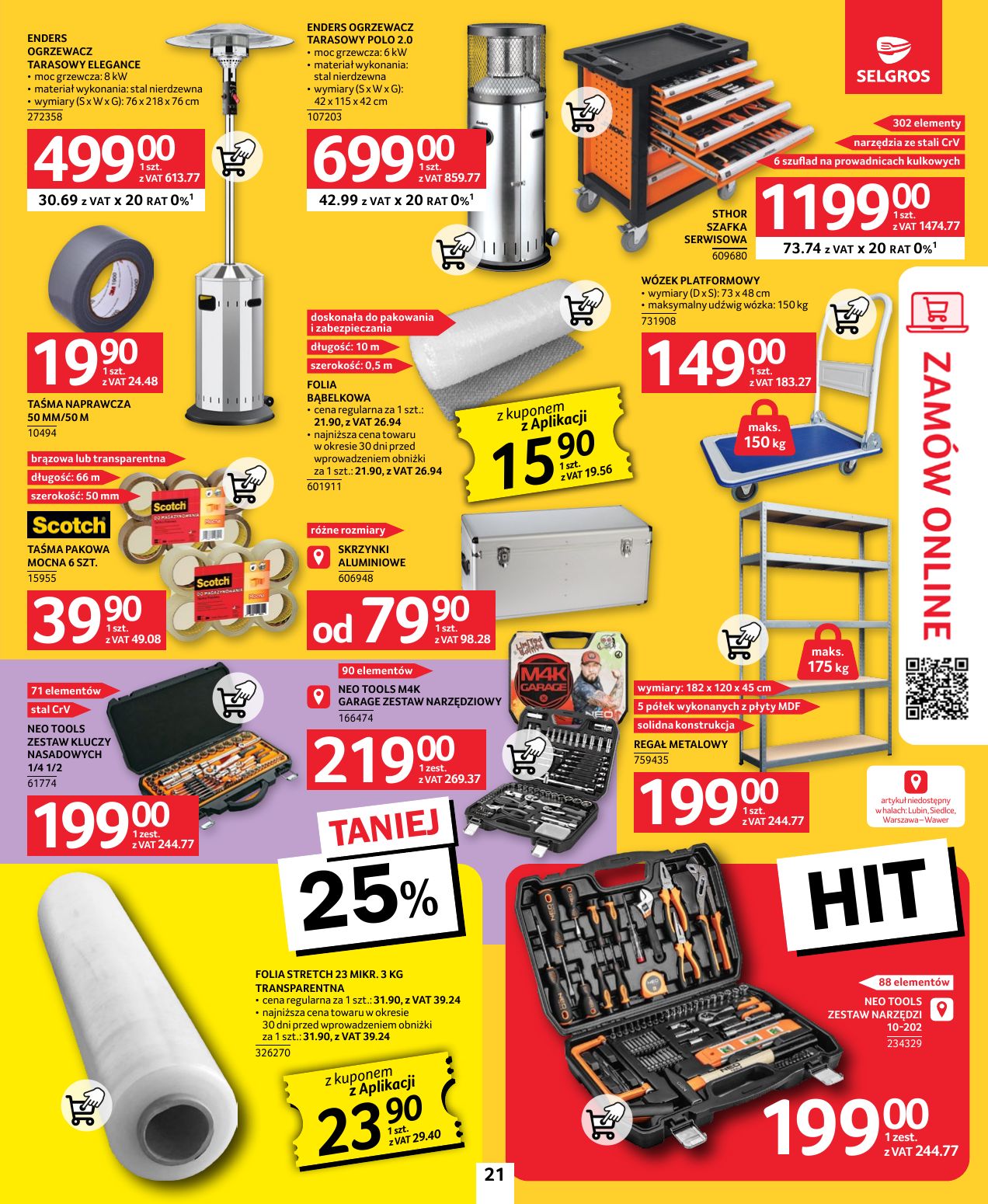 gazetka promocyjna SELGROS Oferta Przemysłowa - Strona 21