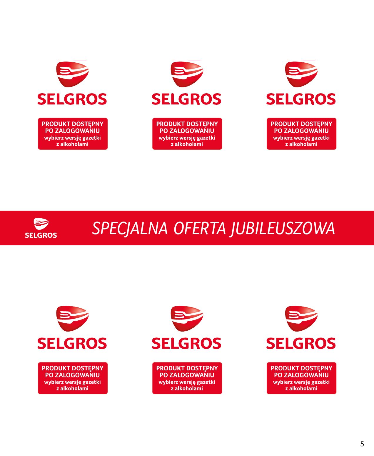 gazetka promocyjna SELGROS Specjalna Oferta Jubileuszowa - Strona 5