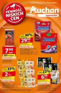 Gazetka promocyjna Auchan Supermarket, ważna od 2024-10-17 do 2024-10-23.