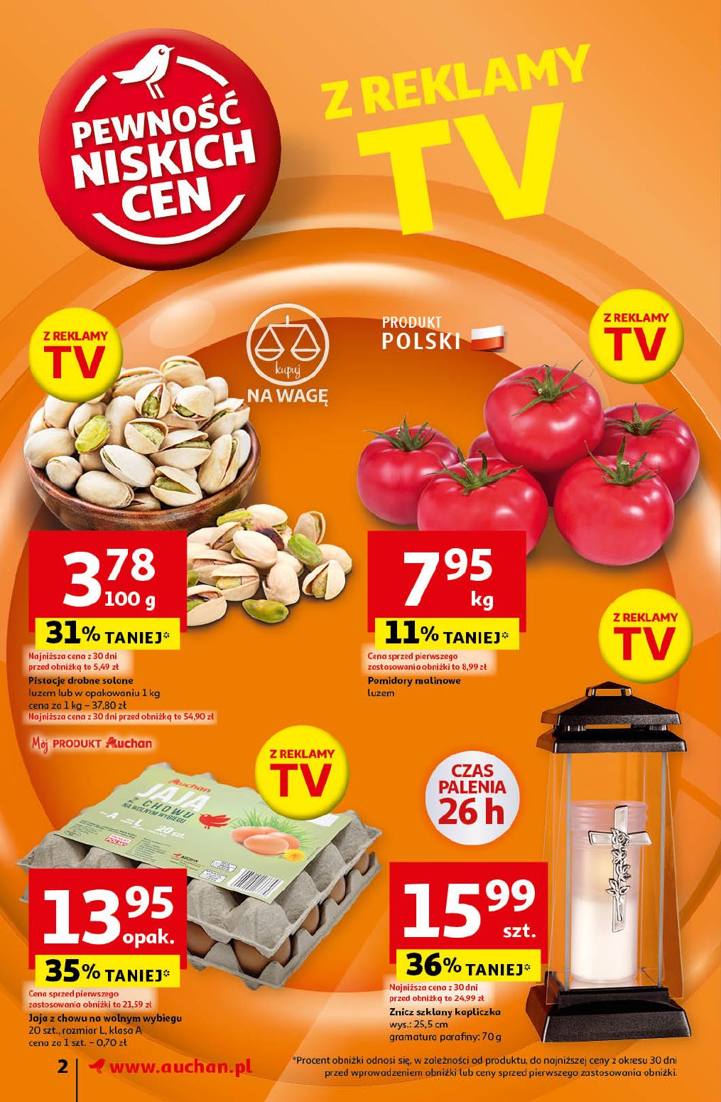 gazetka promocyjna Auchan Supermarket Pewność niskich cen - Strona 2