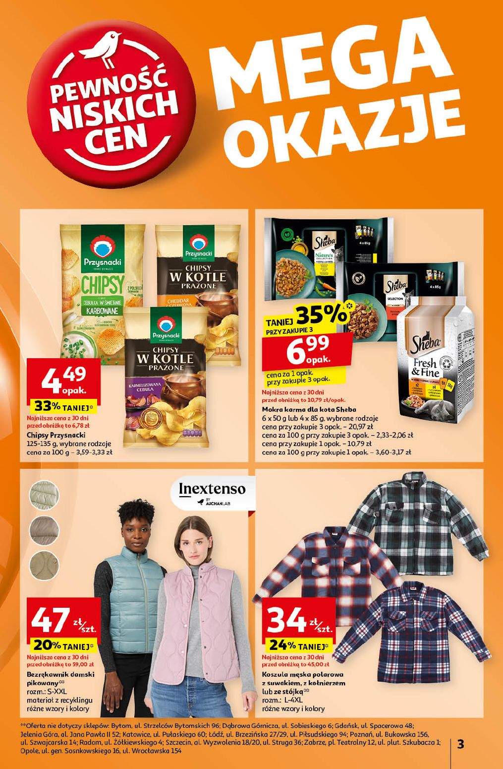 gazetka promocyjna Auchan Pewność niskich cen - Strona 3