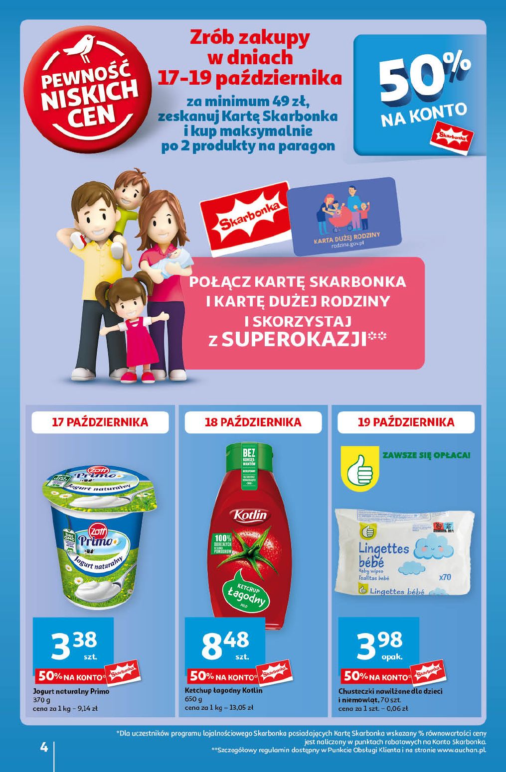 gazetka promocyjna Auchan Pewność niskich cen - Strona 4