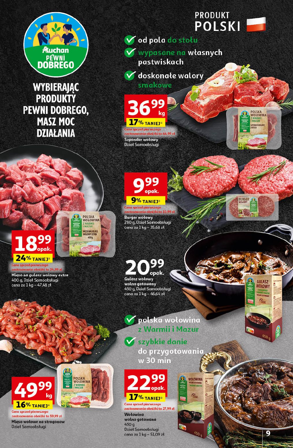 gazetka promocyjna Auchan Pewność niskich cen - Strona 9