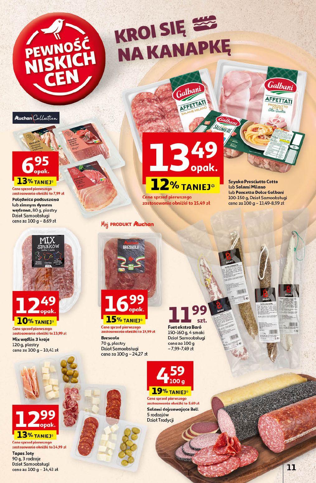 gazetka promocyjna Auchan Pewność niskich cen - Strona 11