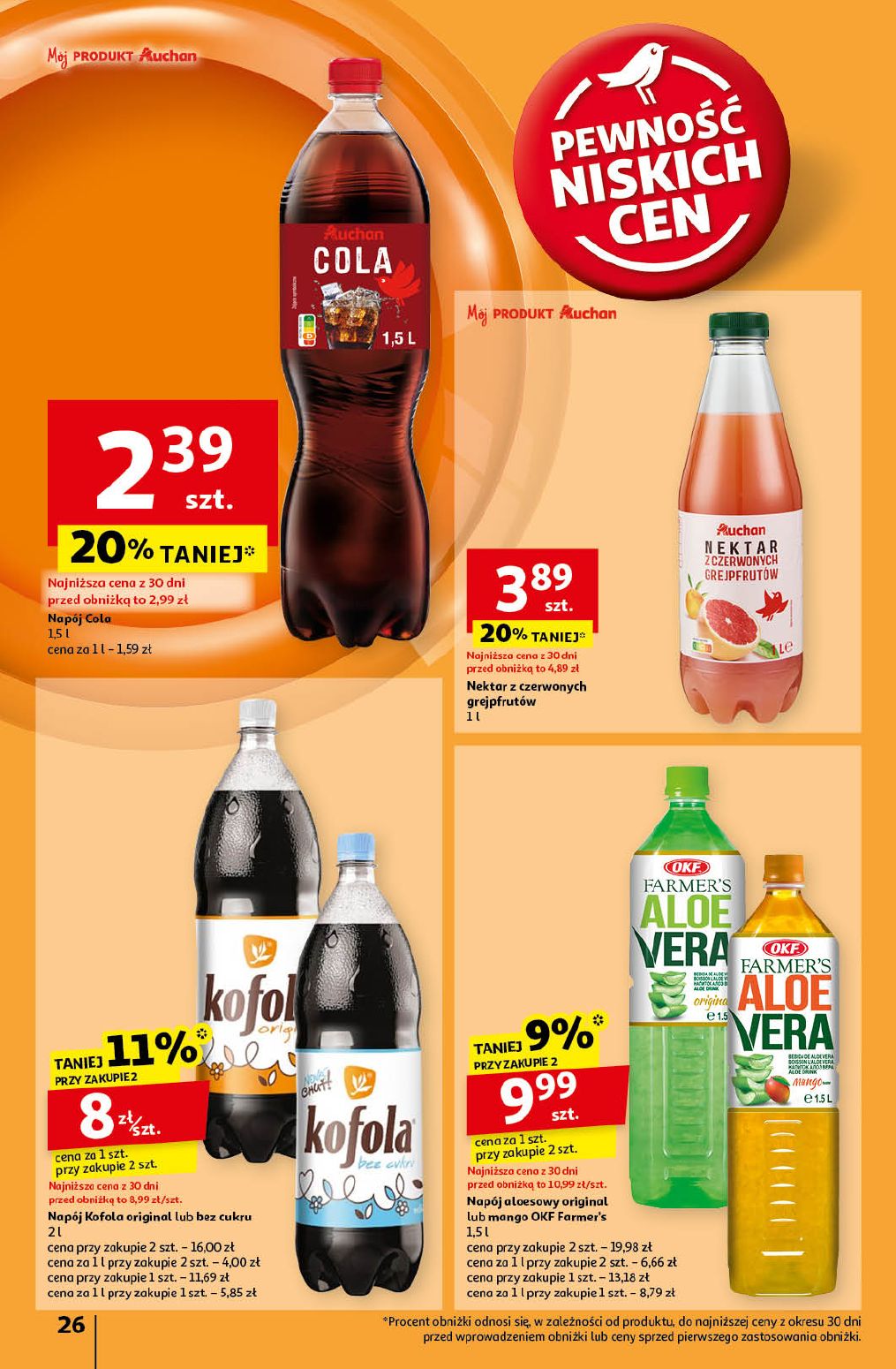 gazetka promocyjna Auchan Pewność niskich cen - Strona 26