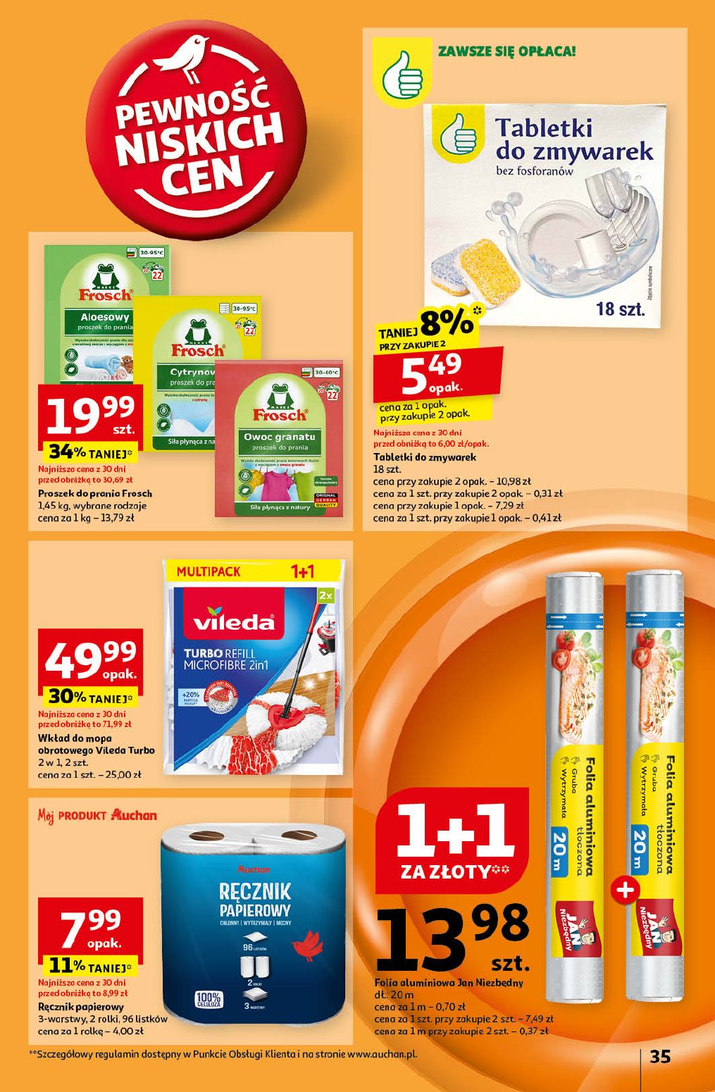 gazetka promocyjna Auchan Pewność niskich cen - Strona 35