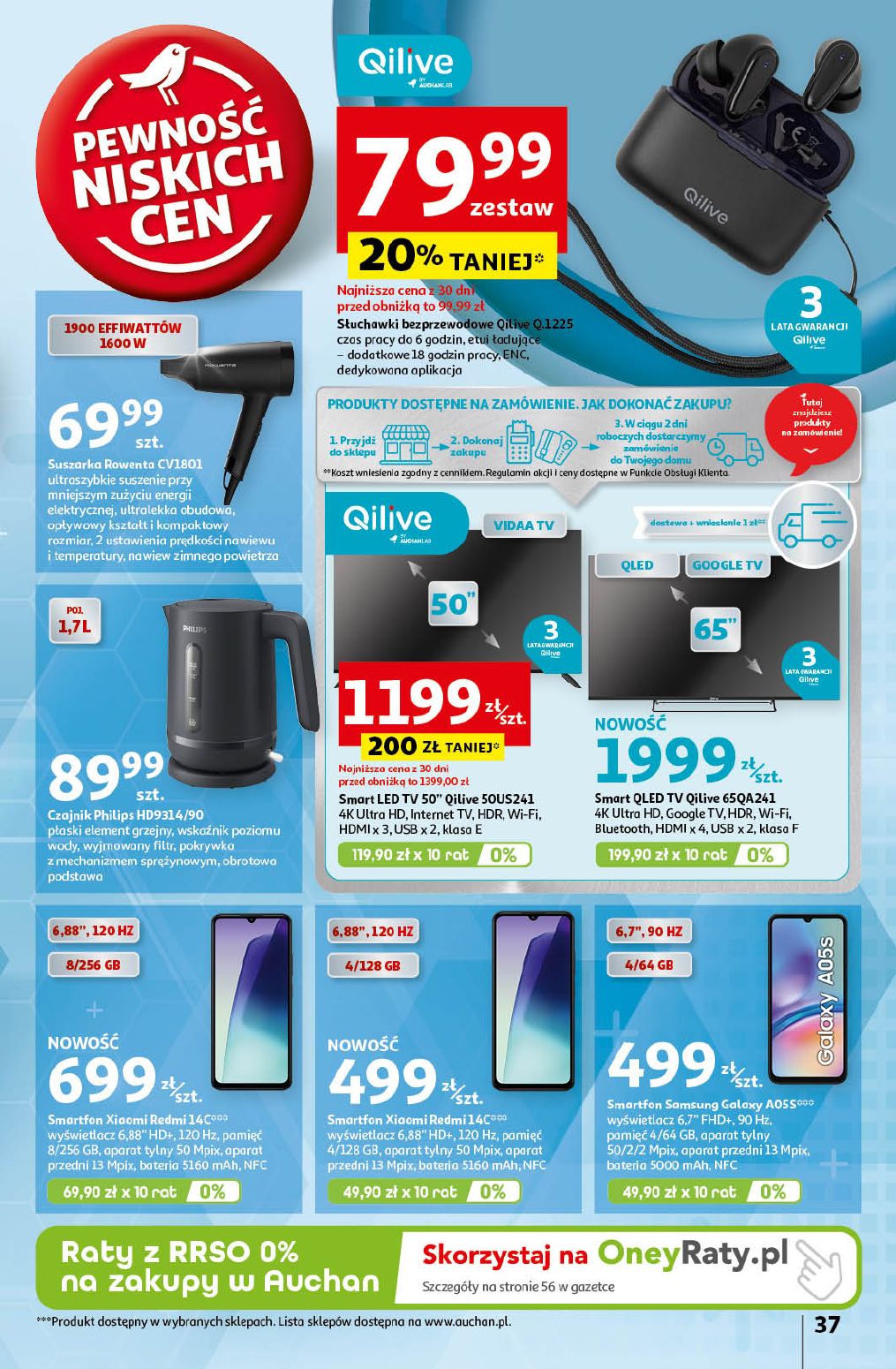 gazetka promocyjna Auchan Pewność niskich cen - Strona 37