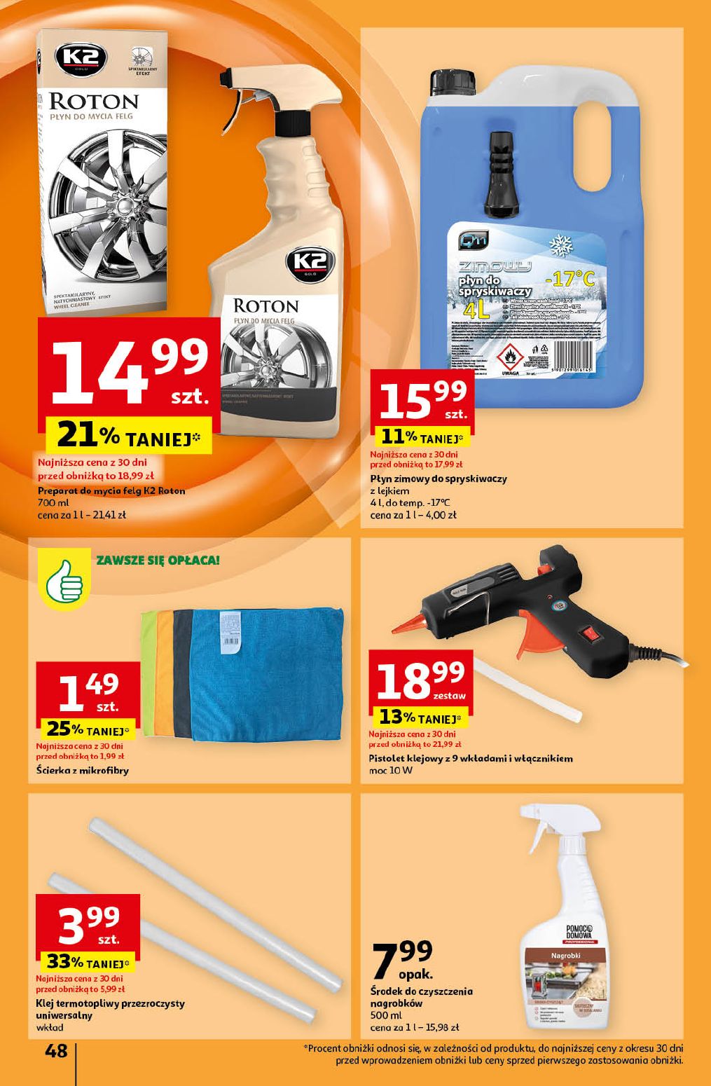 gazetka promocyjna Auchan Pewność niskich cen - Strona 48